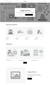 Greyscale wireframe of home page layout using UI Kit placeholder images.